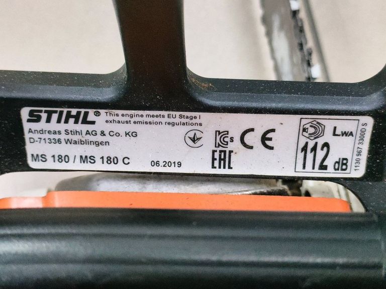 Объявление Stihl ms 180 Б/У