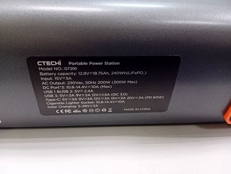 Дешево Ctechi gt200 200w 240wh з ломбарду