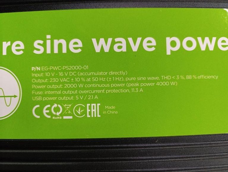 Объявление Energenie EG-PWC-PS2000-01 Б/У