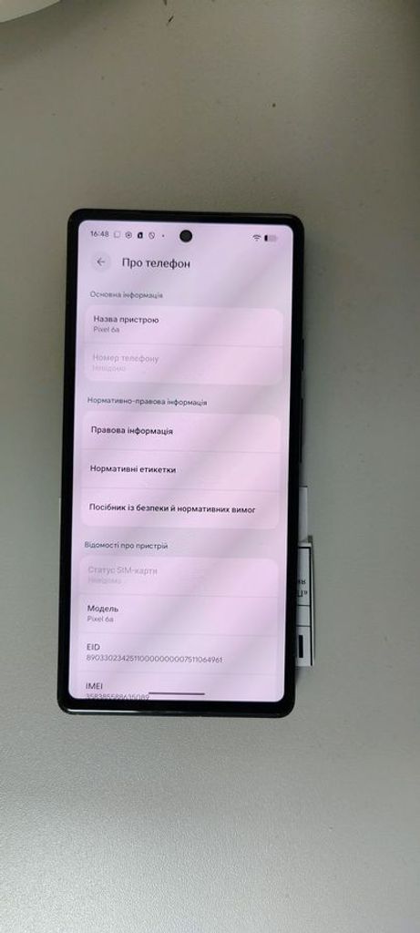 Google pixel 6a 6/128gb Код:01-200899681. Зображення 6