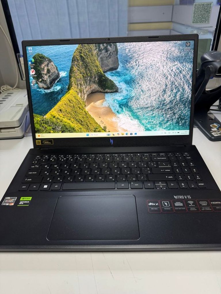 Купити Acer 15/ryzen 5 7535hs ddr5/16gb ddr5/hdd *відсутній/ssd 512 gb/geforce rtx4060 8gb Б/У
