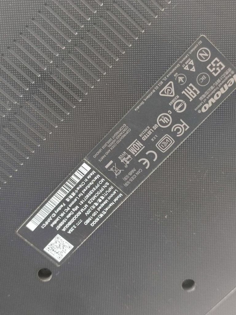 Lenovo 15/core i3 5005u ddr3/4gb ddr3/hdd 500 gb/ssd *відсутній/geforce 920m 2gb Код:01-200912835. Изображение 6