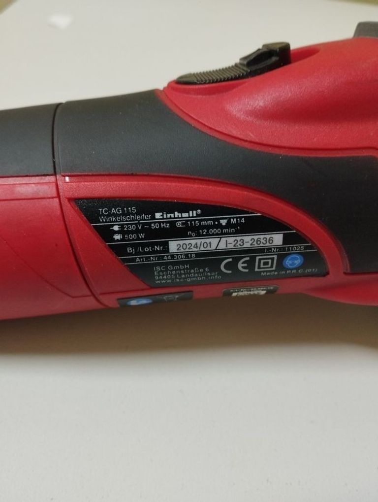 Дешиво Einhell tc-ag 115 с ломбарда