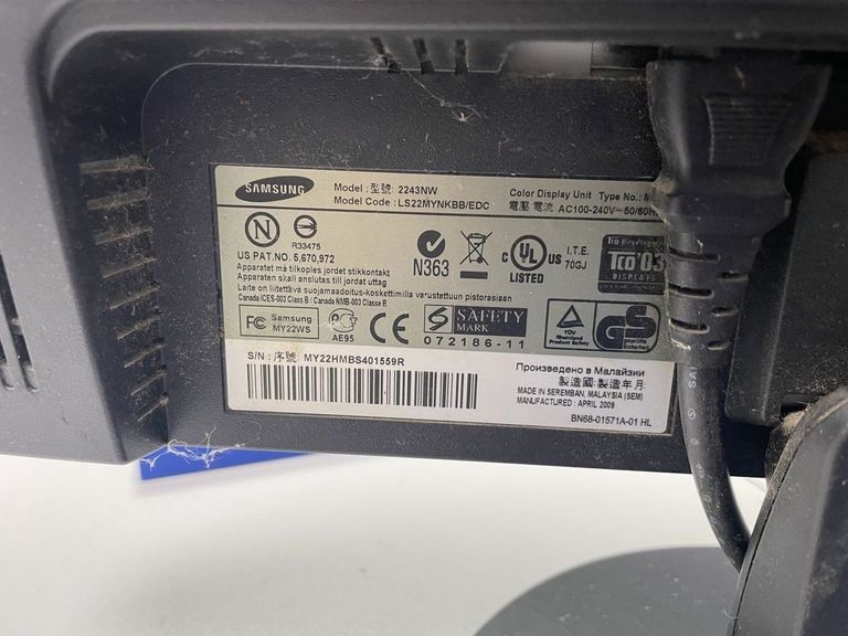 Оголошення Samsung 2243nw Б/У