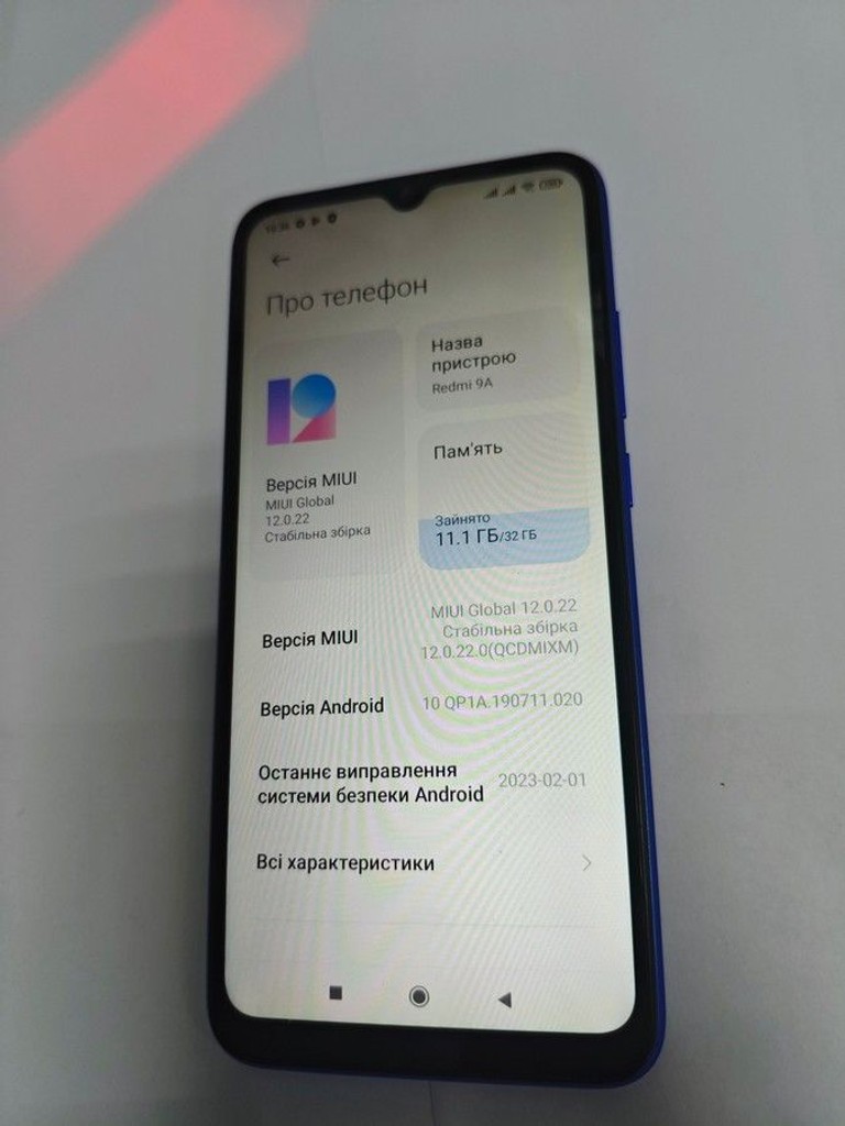 Xiaomi redmi 9a 2/32gb Код:01-200946228. Зображення 7