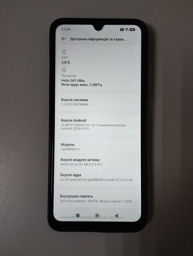 Xiaomi redmi 14c 4/128gb Код:01-200999166. Зображення 5
