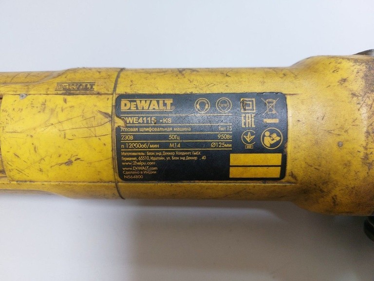 Оголошення Dewalt DWE4115 Б/У