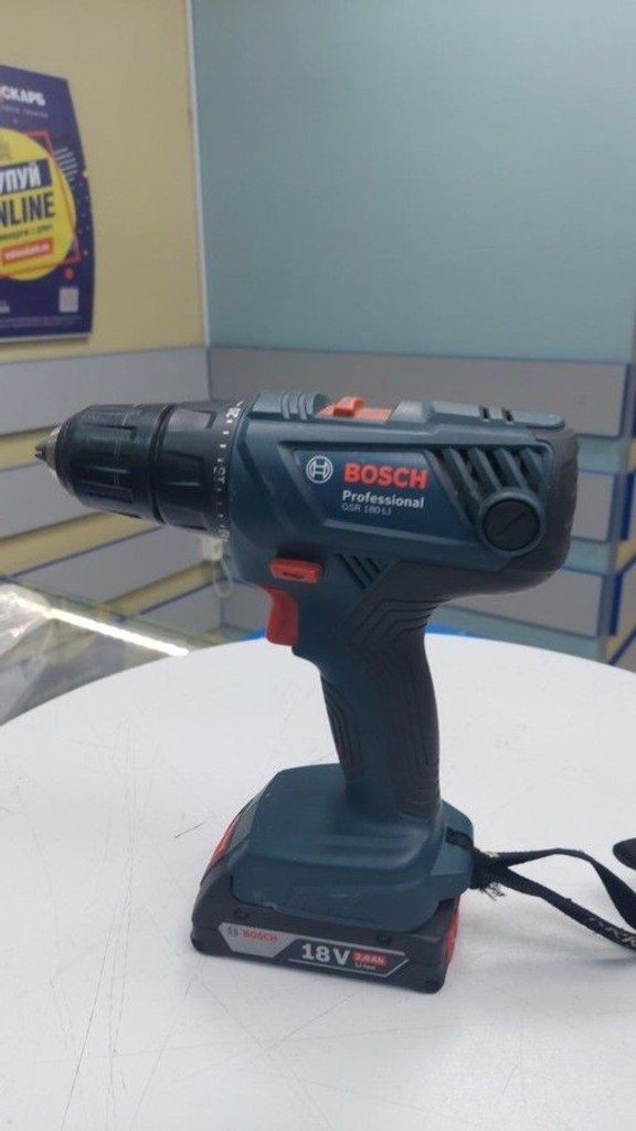 Оголошення Bosch gsr 180 li Б/У