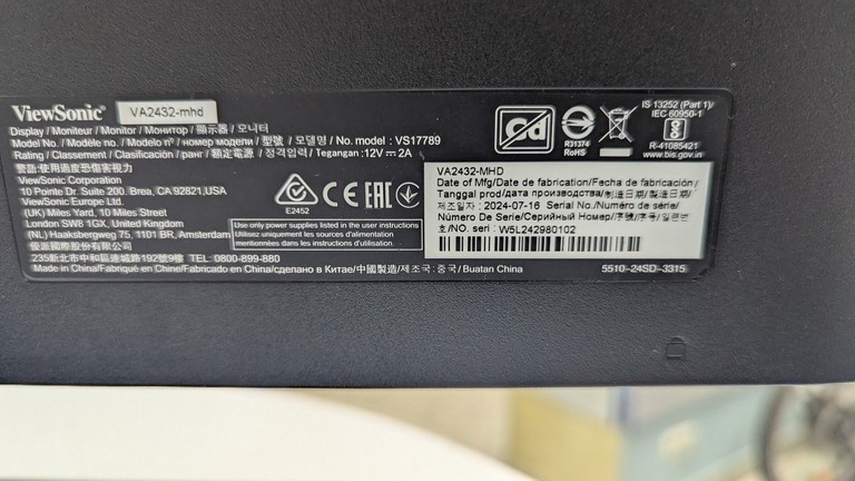 Viewsonic VA2432-MHD Код:01-201011741. Изображение 6