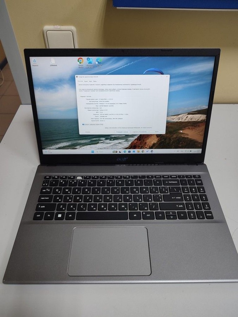 Дешево Acer 15/core i3-1215u ddr5/16gb ddr5/hdd *відсутній/ssd 512 gb/*інтегрована з ломбарду