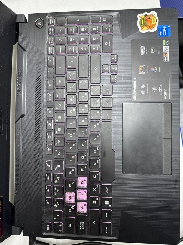 Оголошення Asus 16/core i5-11400h ddr4/16gb ddr4/hdd *відсутній/ssd 512 gb/geforce rtx3050 4gb Б/У