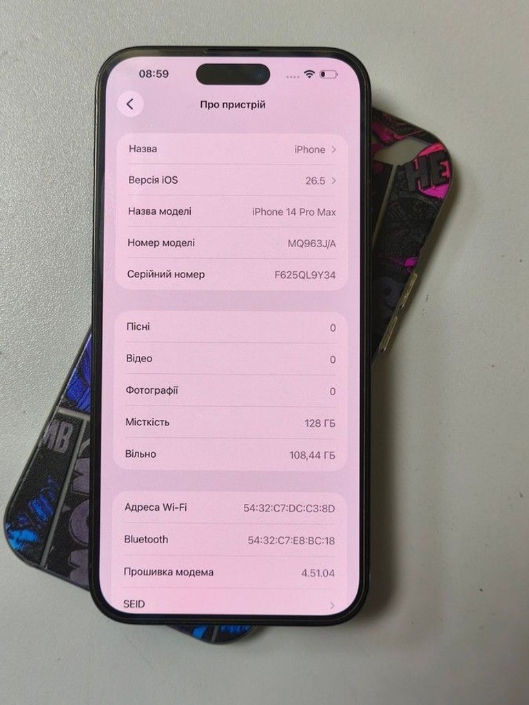 Дешево Apple iphone 14 pro max 128gb з ломбарду