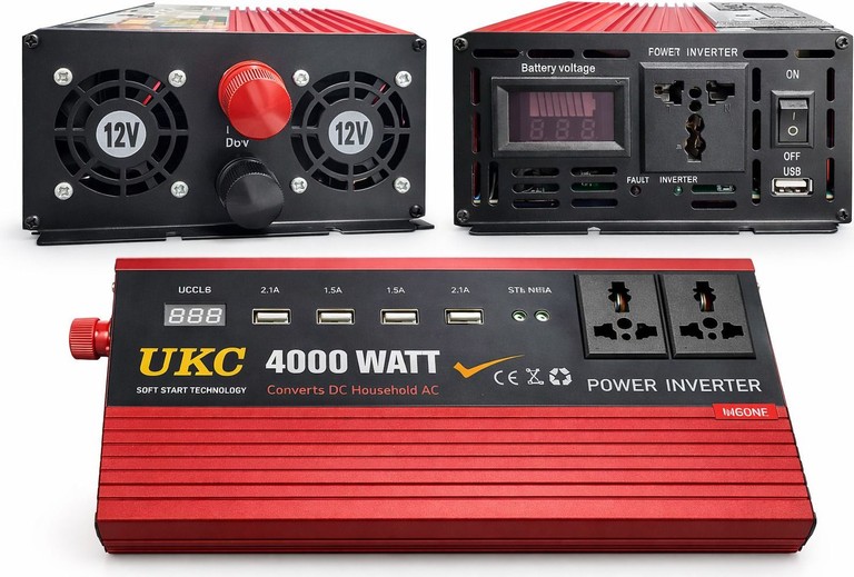 Дешиво Перетворювач напруги Power Inverter 4000W з 12V на 220 с ломбарда