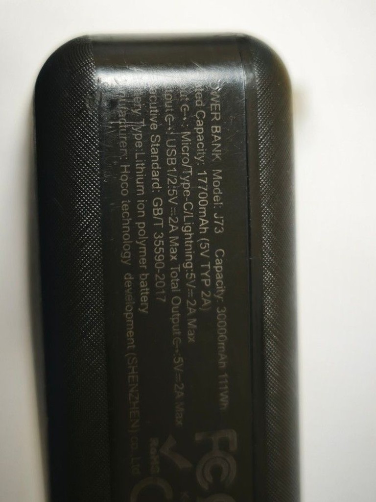 Hoco j73 30000mah Код:01-201101116. Зображення 5