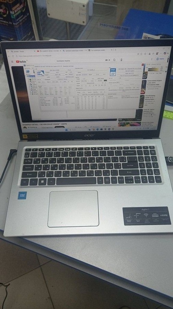 Купить Acer 15/celeron n4500 ddr4/4gb ddr4/hdd *відсутній/ssd 128 gb/*інтегрована Б/У