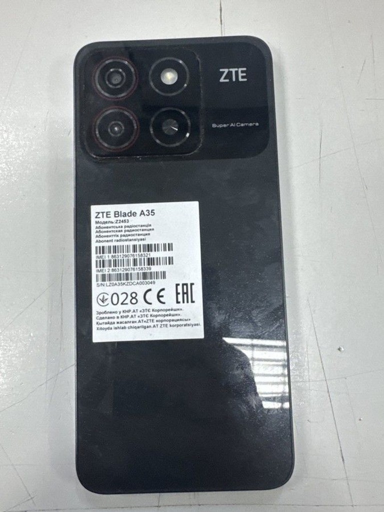 Оголошення Zte Blade A35 4/64GB Green Б/У