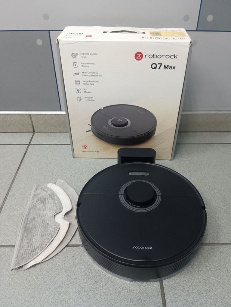 Купити Roborock Vacuum Cleaner Q7 Max Black Б/У