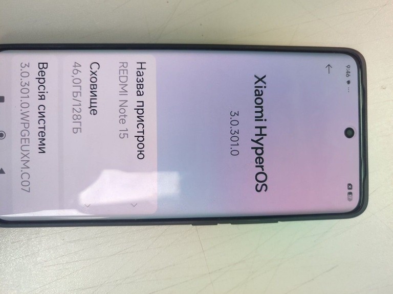 Оголошення Xiaomi Redmi Note 15 4G 6/128GB Purple Б/У