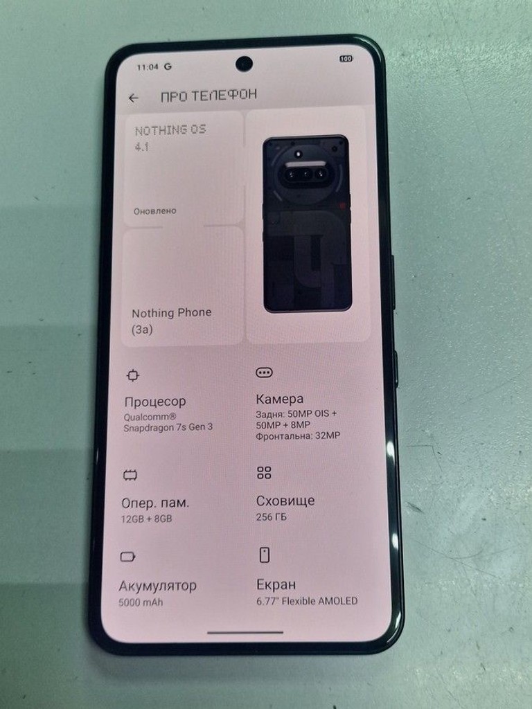 Оголошення Nothing phone 3a 12/256gb Б/У