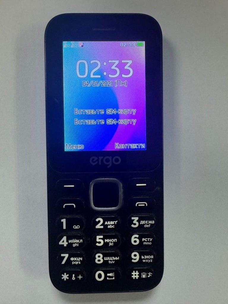 Купити Ergo E241 Dual Sim Black Б/У