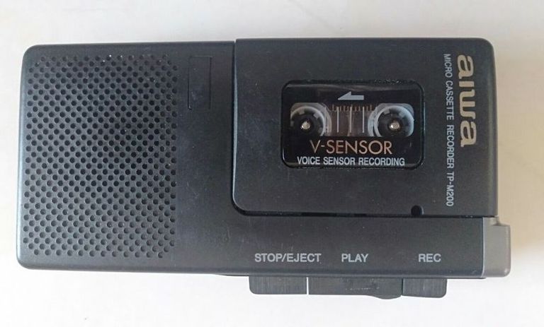 Диктофон AIWA TP-M200 V-Sensor с датчиком голоса. Код:null. Зображення 8