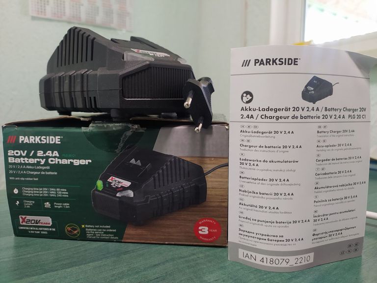 Parkside 20V 2.4A