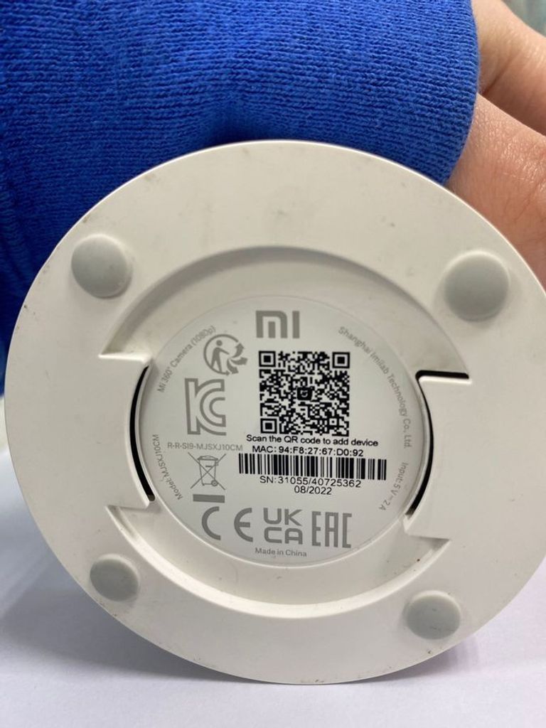 Объявление Xiaomi mi 360 camera 1080p Б/У