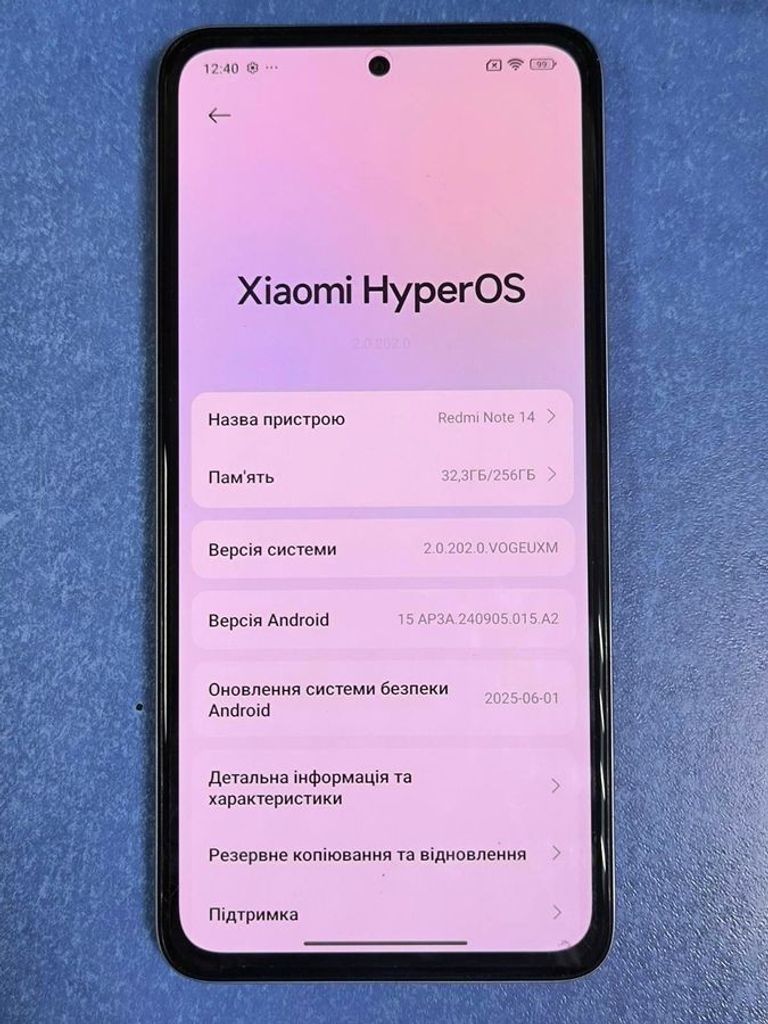 Xiaomi redmi note 14 8/256gb Код:01-200607329. Изображение 6