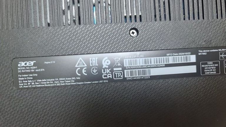 Розпродаж Acer aspire 3 14 a314-23p-r20g, продавець Техноскарб