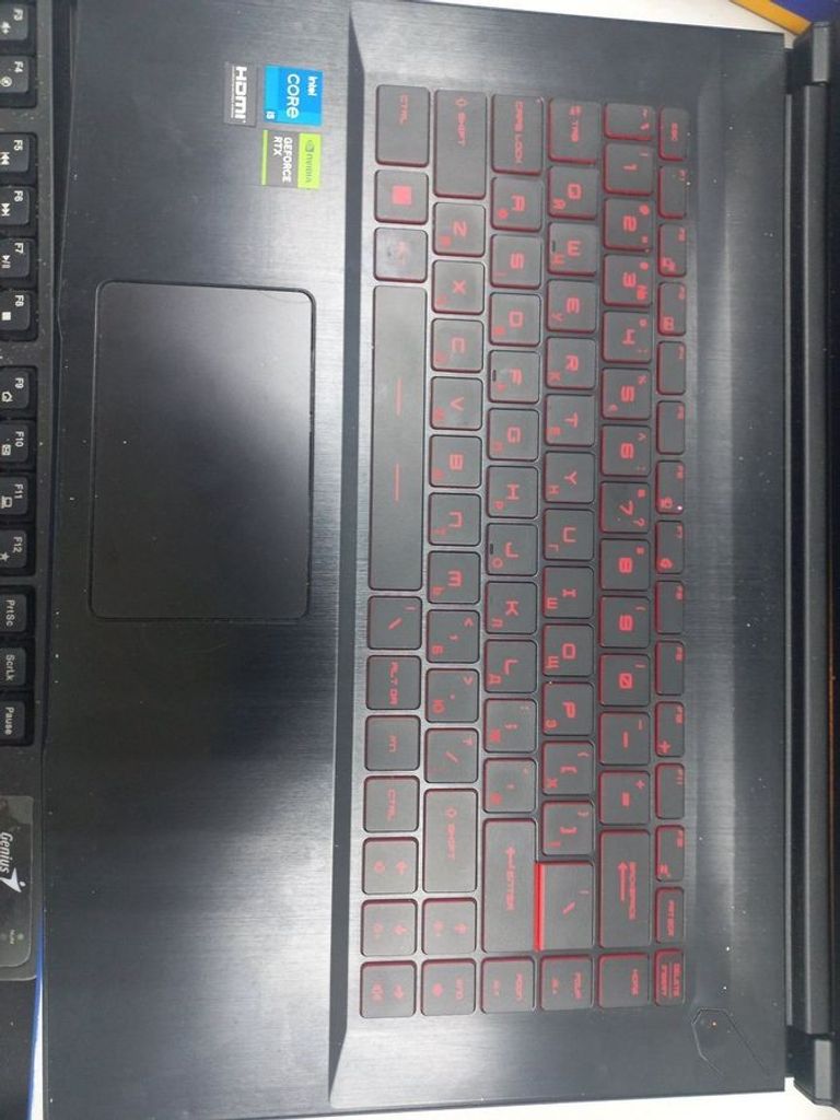 Купить Msi 15/core i5-12450h ddr5/8gb ddr5/hdd *відсутній/ssd 500 gb/geforce rtx2050 4gb Б/У