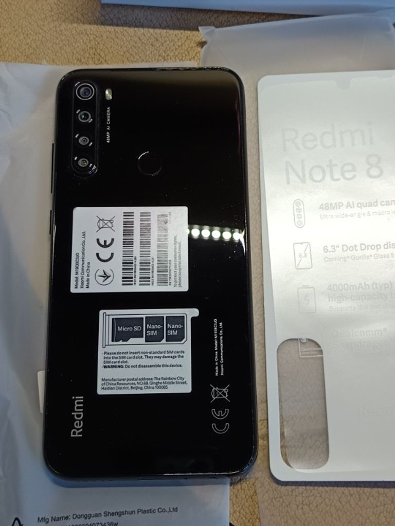 Дешиво Xiaomi Redmi Note 8 2021 4/64GB Moonlight White с ломбарда