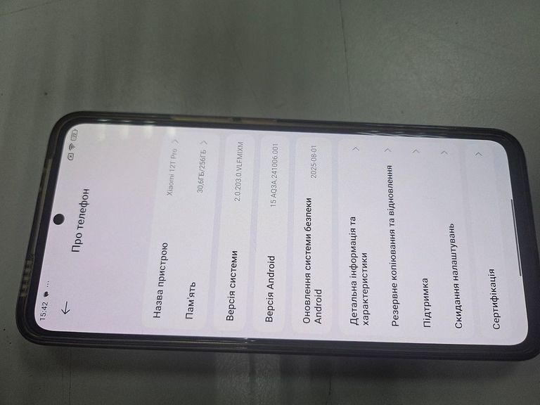 Купити Xiaomi 12t pro 8/256gb Б/У