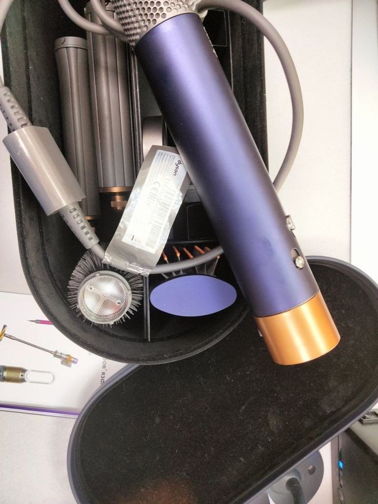 Оголошення Dyson airwrap hs05 complete long nickel/copper Б/У