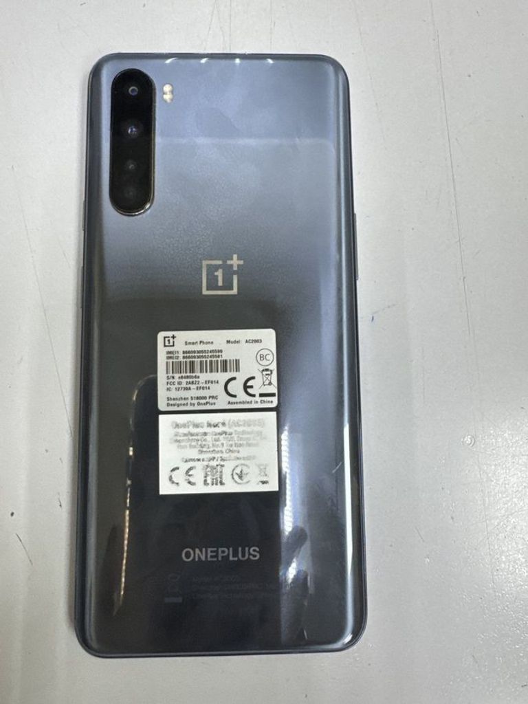 Оголошення Oneplus nord 1 ac2003 8/128gb Б/У