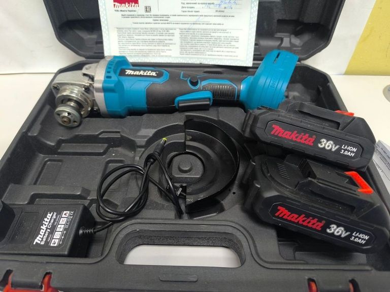 Объявление Makita dga504 tyoe2/ddf482/2акб+зп Б/У
