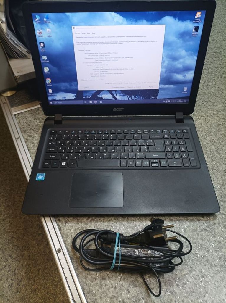 Распродажа Acer 14/celeron n3550 ddr3/10gb ddr3/hdd *відсутній/ssd 128 gb/*інтегрована, продавец Техноскарб