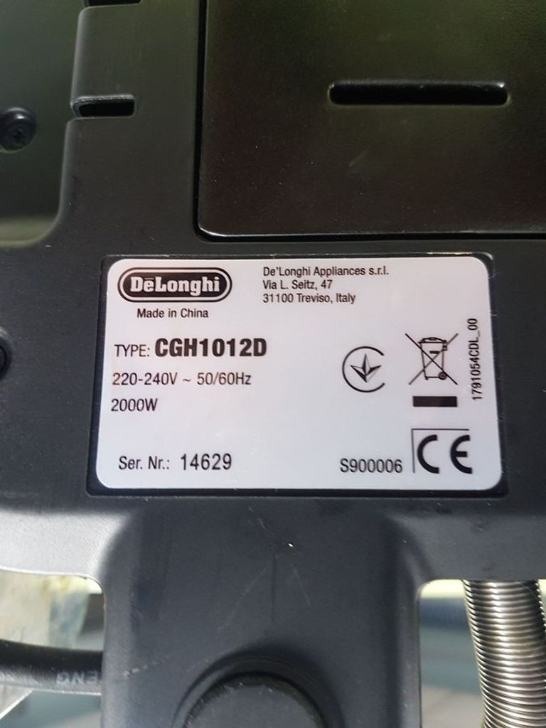 Delonghi CGH 1012D Код:01-200790281. Изображение 9
