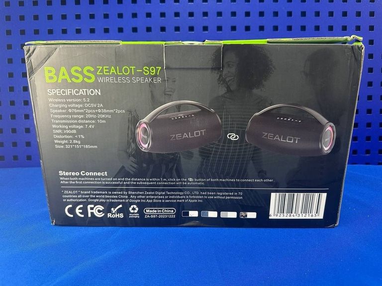 Объявление Zealot s97 Б/У