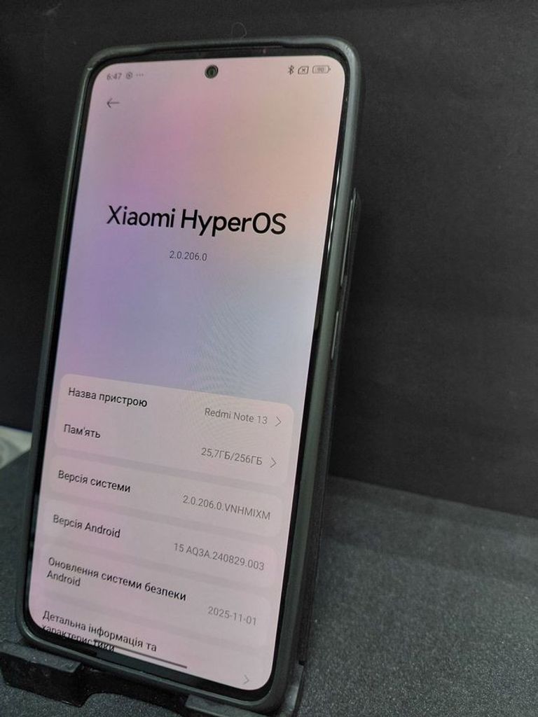 Оголошення Xiaomi redmi note 13 4g 8/512gb Б/У