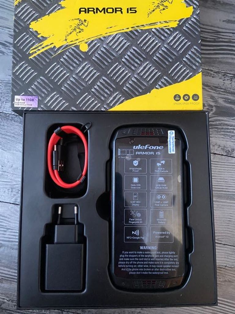 Купить Ulefone Armor 15 6/128GB Black Б/У