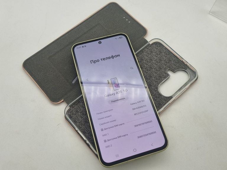 Оголошення Samsung galaxy a35 5g sm-a356b 8/256gb Б/У