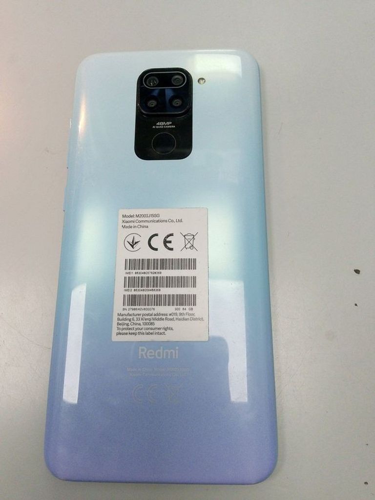 Оголошення Xiaomi redmi note 9 3/64gb Б/У