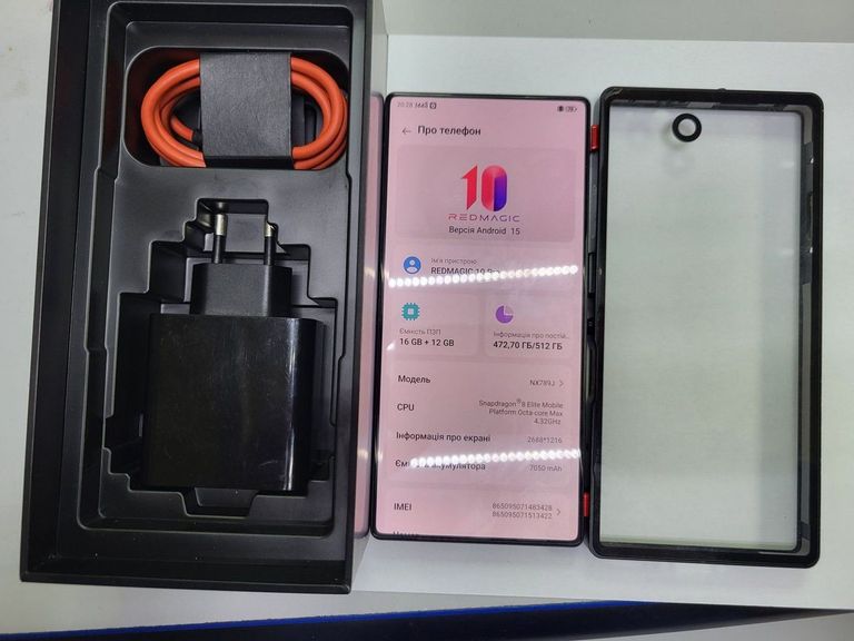 Купити Zte redmagic 10 pro 16/512gb Б/У