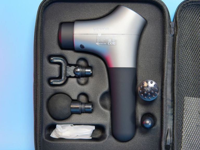 Объявление VEVOR; 12V; 2500mAh; 6 швидкостей, 4 масажні головки, для знеболення, розслаблення м'я Б/У