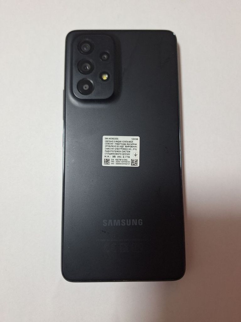 Оголошення Samsung Galaxy A53 5G 6/128GB Black (SM-A536BZKN) Б/У