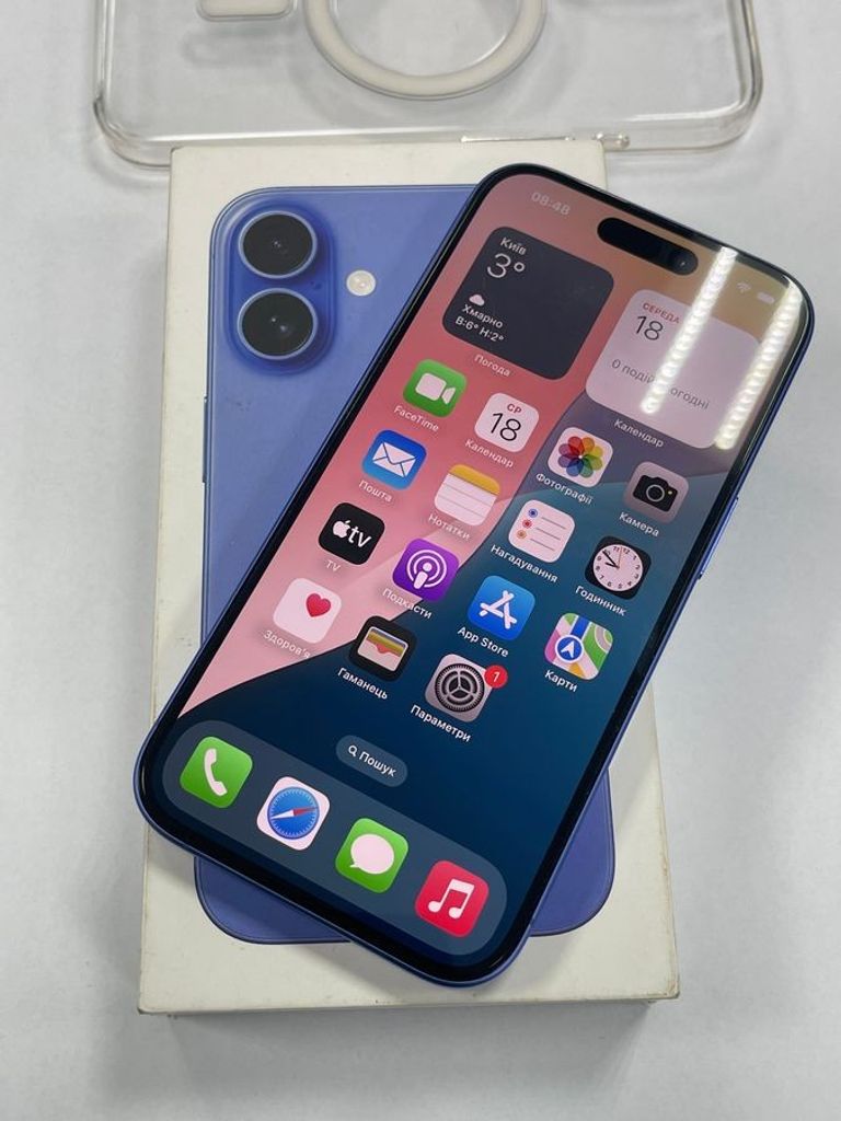 Apple iphone 16 128gb Код:01-200897136. Зображення 9
