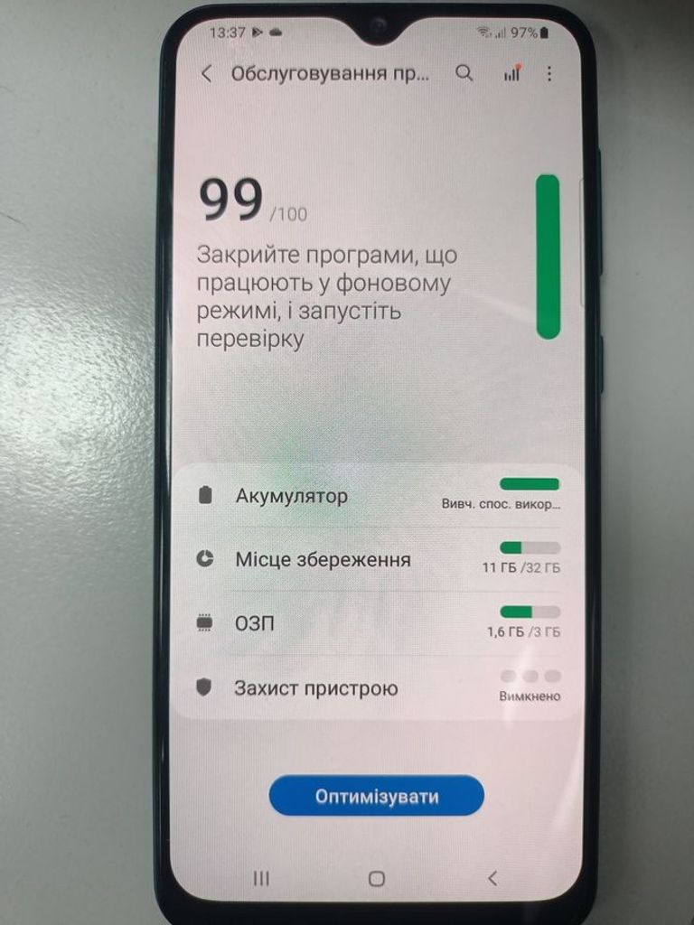 Оголошення Samsung galaxy a30s 3/32gb Б/У