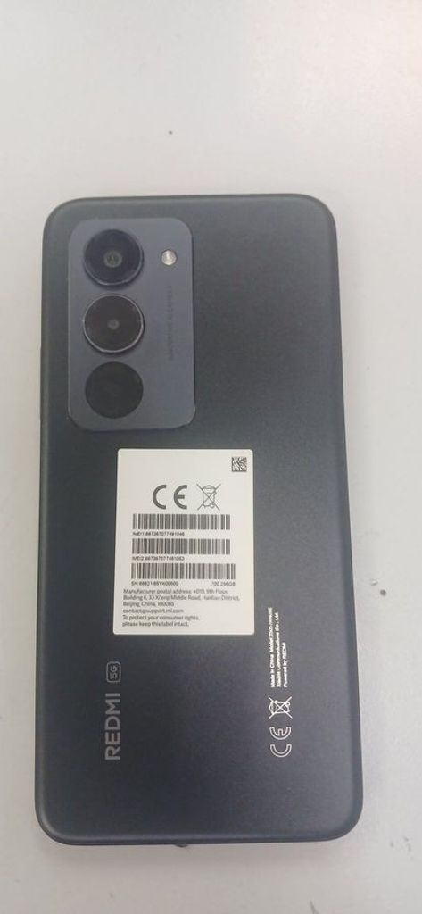Дешево Xiaomi Redmi 15 5G 8/256GB Midnight Black з ломбарду