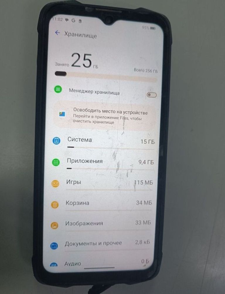 Купити Cubot KingKong 9 12/256GB Black Б/У