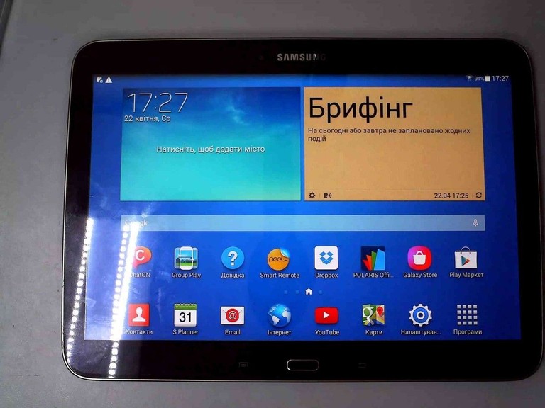 Оголошення Samsung galaxy tab 3 10.1 16gb Б/У